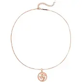 Hey Happiness Collana 'Sagittarius' oro rosé