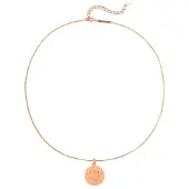 Hey Happiness Collana 'Peace Energy' oro rosé