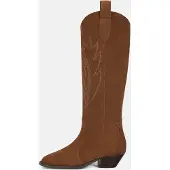 L37 HANDMADE SHOES Stivale da cowboy 'LET'S GET LOST' caramello