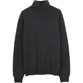 GOBI Cashmere Pullover 'Men's Essential Turtleneck Cashmere Sweater' antracite