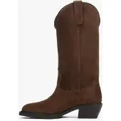 Estro Stivale da cowboy '09-3484' marrone scuro