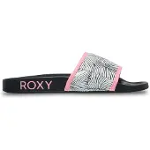 Roxy Women's Slippy IV Sandali Donna (40, grigio/nero)