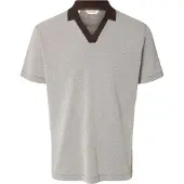 Selected Polo Uomini Marrone XL