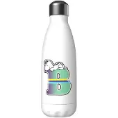 Snoopy Bottiglia Personalizzata Con La Lettera B Acciaio Inossidabile 550ml