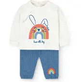 Boboli Set A Maniche Lunghe Knit