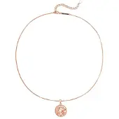 Hey Happiness Collana 'Cancer' oro rosé