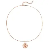 Hey Happiness Collana 'Gemini' oro rosé