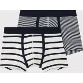 Petit Bateau Pantaloncini intimi blu notte / bianco