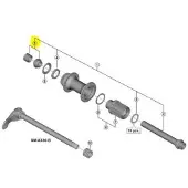 Shimano Cono Del Mozzo Fh-mt501/mt501/mt510