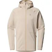 Haglöfs Magma Mid Hood Giacca in pile Uomo (M, beige)