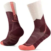 Buff Merino MW Crew Calze da trekking (39-41, rosso)