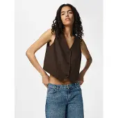 Pieces Panciotto | Marrone | XL
