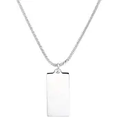 Hey Happiness Collana 'Outline' argento