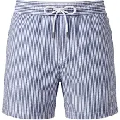 Vercate Pantaloncini da bagno 'Seersucker' blu scuro