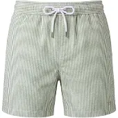 Vercate Pantaloncini da bagno 'Seersucker' verde