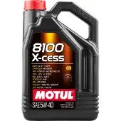 Motul Olio Motore 8100 X-cess 5w40 Car 5l