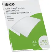 Ibico Maniche Di Laminazione Gloss A4 100 Mic 100 Unità