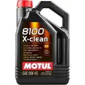 Motul Olio Motore 8100 X-clean C3 5w40 Car 5l