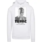 Mister tee Felpa '2Pac Prayer' grigio / nero / bianco