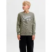 Jack & jones Junior Felpa blu scuro / oliva / bianco