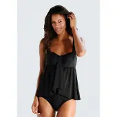 LASCANA Abito per costume intero nero
