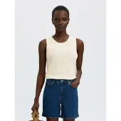 Selected Top A Maglia Donne Bianco XL