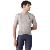 Castelli Drittone Logo Jersey Maglietta da ciclismo Uomo (XL, beige)