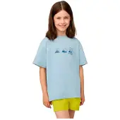 Mammut Kid's Base T-Shirt Playground T-shirt Bambini (116, grigio)