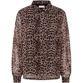Cream Camicia da donna 'CRYuna' marrone / cioccolato / nero