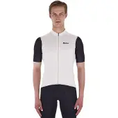 Santini NBL Wind Vest Gilet da ciclismo (M, grigio)