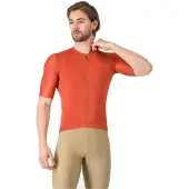 Castelli Espresso 2 Jersey Maglietta da ciclismo Uomo (L, rosso)