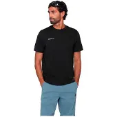 Mammut Base T-Shirt Mini Logo T-shirt Uomo (M, nero)