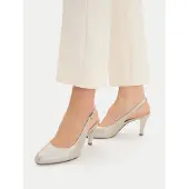 Caprice Décolleté sling pietra