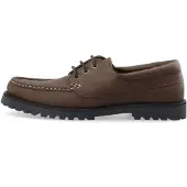 Bianco Mocassino 'Greg' marrone
