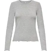ONLY Maglietta 'ONLVirro' grigio chiaro