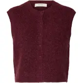 Selected Gilet A Maglia Donne Rosso XL