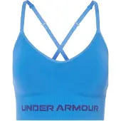 Under Armour Reggiseno sportivo 'Vanish Seamless' azzurro / bordeaux