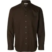 Selected Camicia Uomini Marrone XL