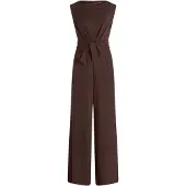 Vera Mont Tuta jumpsuit marrone scuro