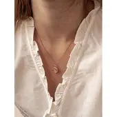 Hey Happiness Collana 'Pisces' oro rosé