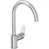 Vitra A43407EXP Miscelatore monocomando per lavello Flow Round