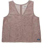 KAVU Women's Vacay Top Donna (XS, marrone)