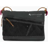 Klättermusen - Custodia - Algir Foldover Bag Raven in Pelle - Grigio