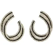 Avant Garde Orecchini 'Giuliama' bianco