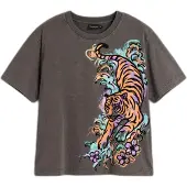 Desigual Maglietta 'Tiger' nero