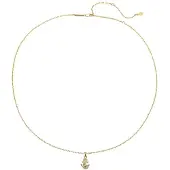 Hey Happiness Collana 'Anchor Sparkle' oro