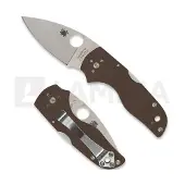 Spyderco Coltello pieghevole Lil Native Mid Blacklock Brown G10 CPM15V SPRINT