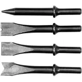 TRIZERATOP Set di scalpelli pneumatici, 4 pezzi.