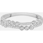 Diamant Exquis Anello argento
