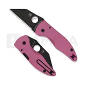 Spyderco Coltello pieghevole MicroJimbo Pink G10 SPRINT